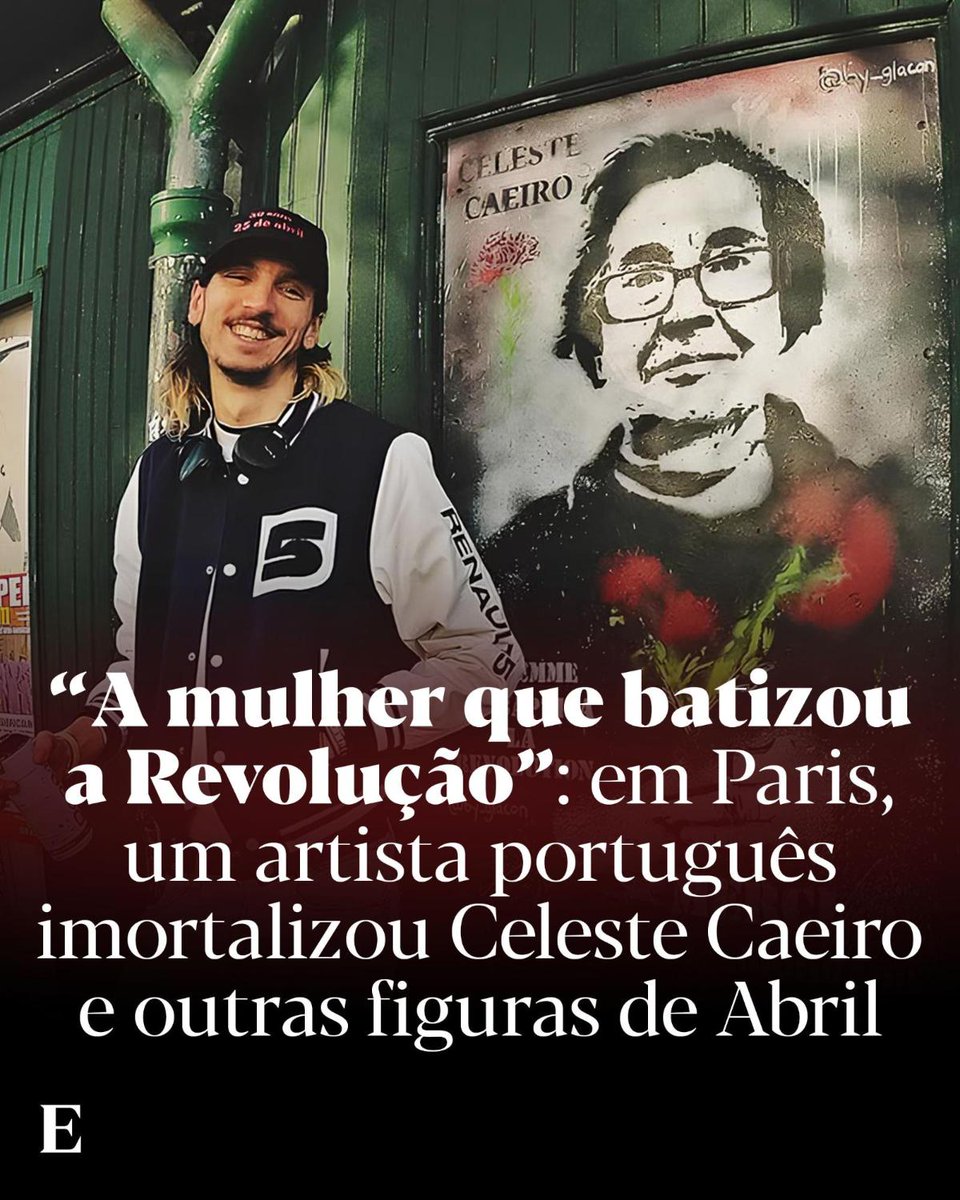 Nascido em Portugal, mas a viver em França há quatro anos, 'Glaçon' pintou a cultura portuguesa por Paris. 

Veja as imagens e conheça a história completa: expresso.pt/geracao-e/2024…

📷 D.R.