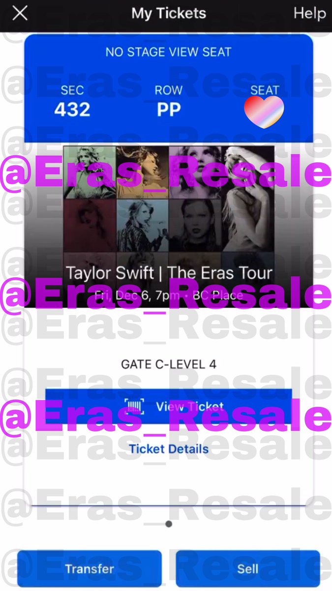 ❤️GIVEAWAY❤️
• ONE (1) Non-Stage View Upper Bowl ticket for the Eras Tour Vancouver N1 TONIGHT!
• Sec 432, Row PP
• No purchase necessary

To Enter:
Reply if you’re able to make it to the show tonight! MUST BE LOCAL OR NEARBY!

Buyer chosen at 5pm EST/2pm PST &amp; will have 15