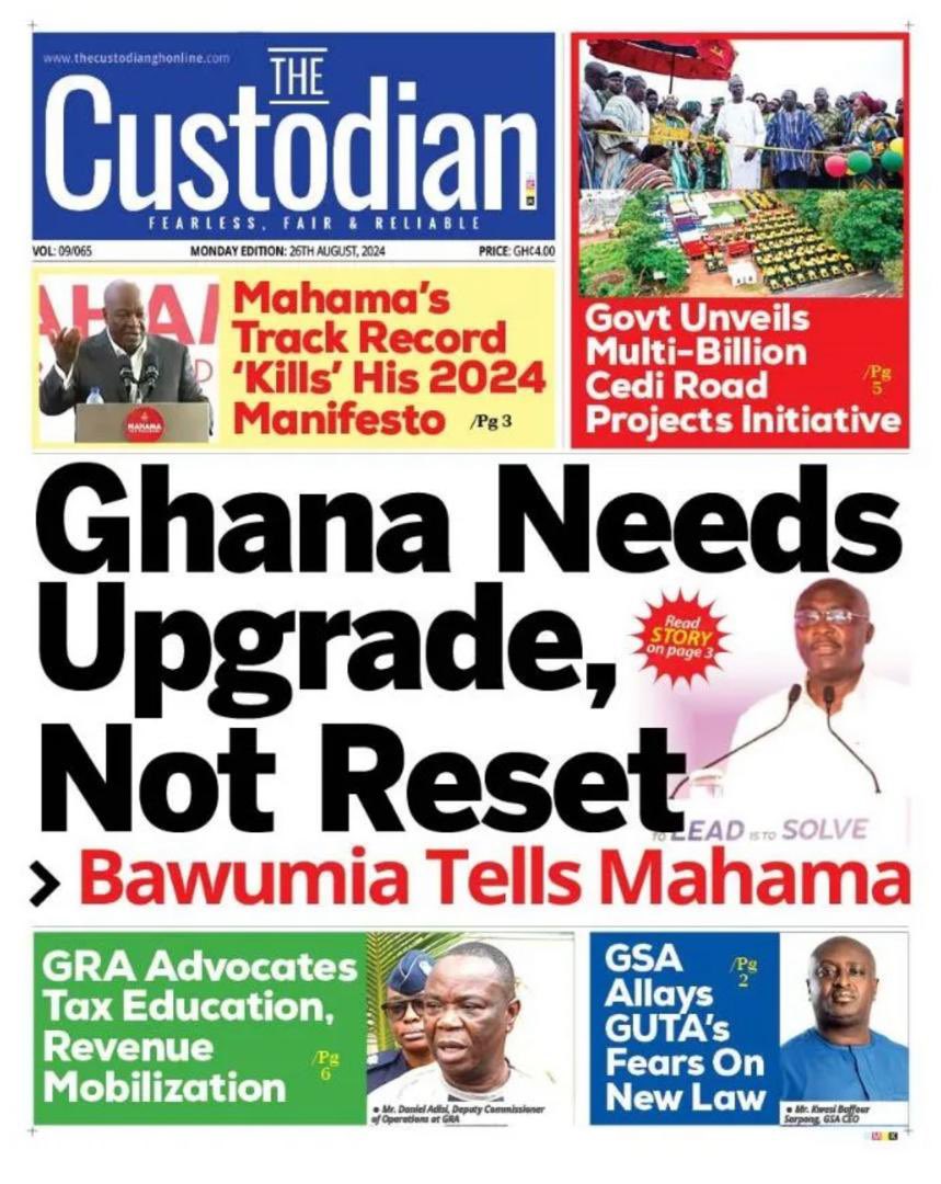 Of cos we need an upgrade cos, the reset the yaanom are talking about is going back to dumsor and cancelling the Free SHS
#1TouchForBawumia 
#IncompetentMahama