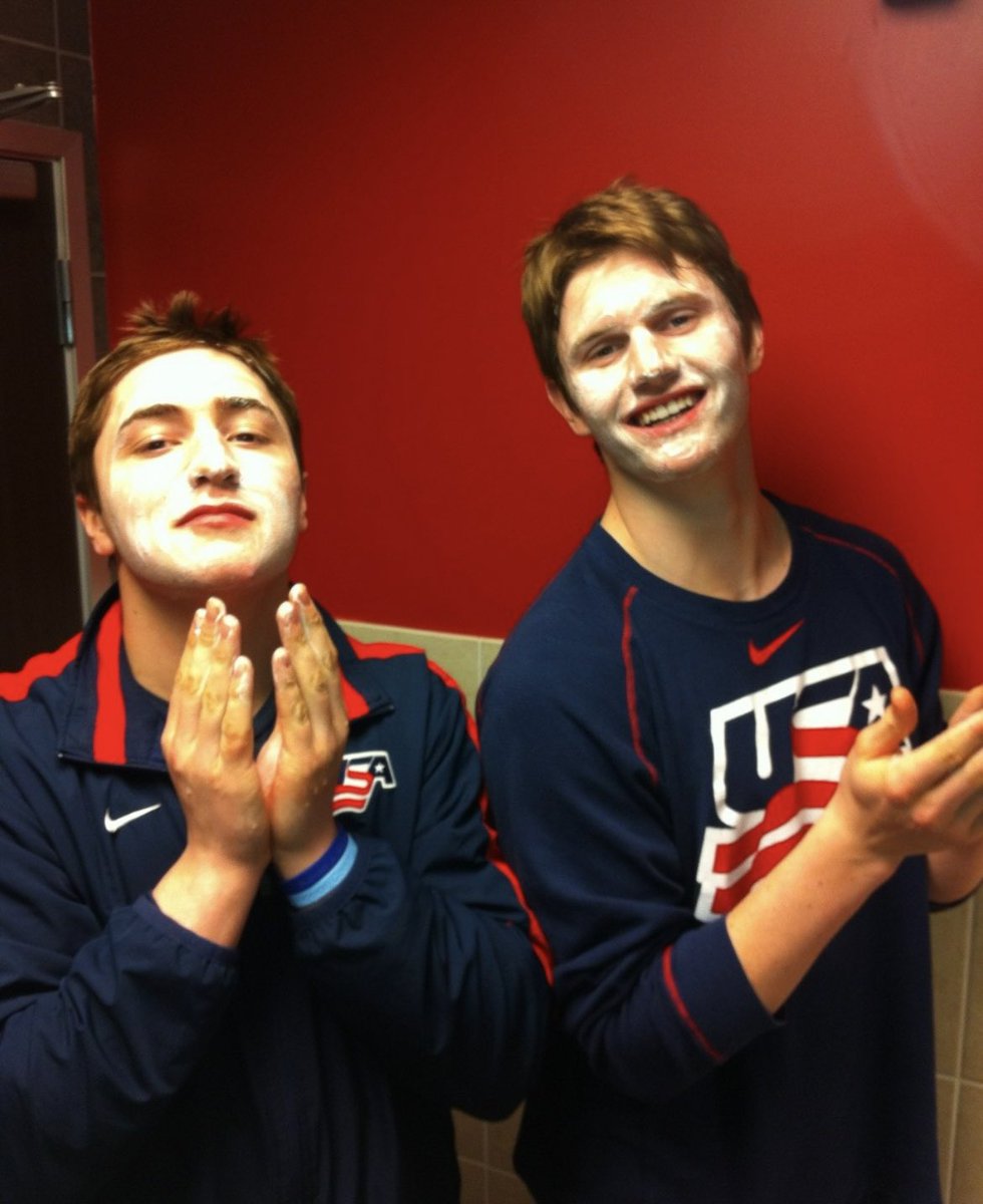 nhl_ava's tweet photo. I think we’re missing the important point, trouba and vatrano are reunited https://t.co/VpnLeWDM3b