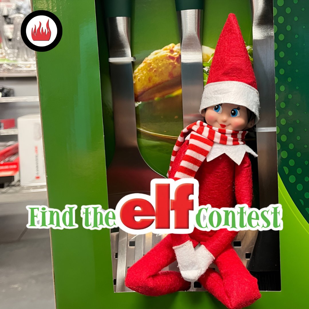 BarbecueCountry's tweet photo. Our mischievous elf is hiding on the shelves of Barbecue Country, and we need your help to find them!

Visit us this holiday season, spot the sneaky elf, and you could win a Weber Q1200 portable bbq!

Runs until December 20, 2024.
📍 Enter in-store – details available on-site. https://t.co/fuTq5cSzSV