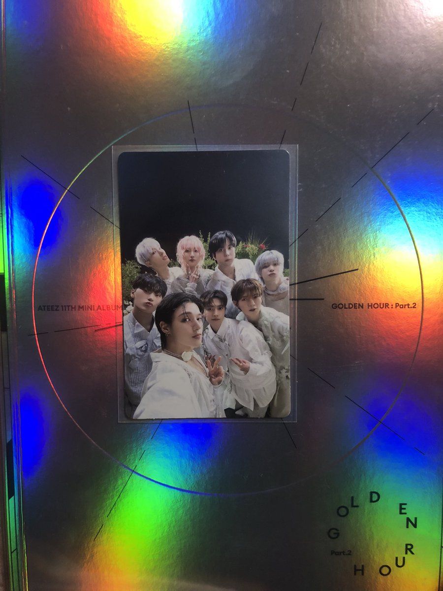 JUST PULLED MY ATEEZ BIAS😭😭