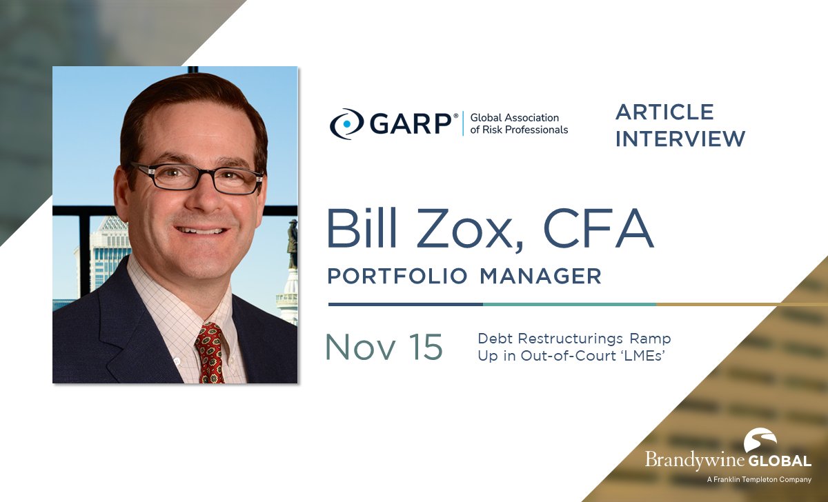 BrandywineGIM's tweet photo. Portfolio Manager Bill Zox outlines several issues with the rise in liability management exercises among corporate borrowers in this GARP article: https://t.co/3IME41RwzE https://t.co/uG3Rp1qy33