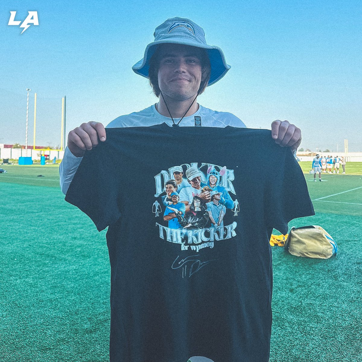 chargers's tweet image. show ur support + repost to winnn 🫡

#wpmoychallenge + @camerondicker