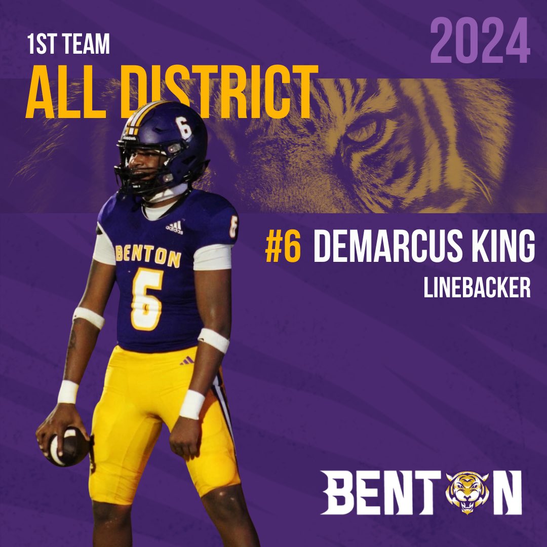 tigers_benton's tweet photo. Congrats to these guys for making 1-5A All-District 1st Team! https://t.co/ktt4Zckcfo