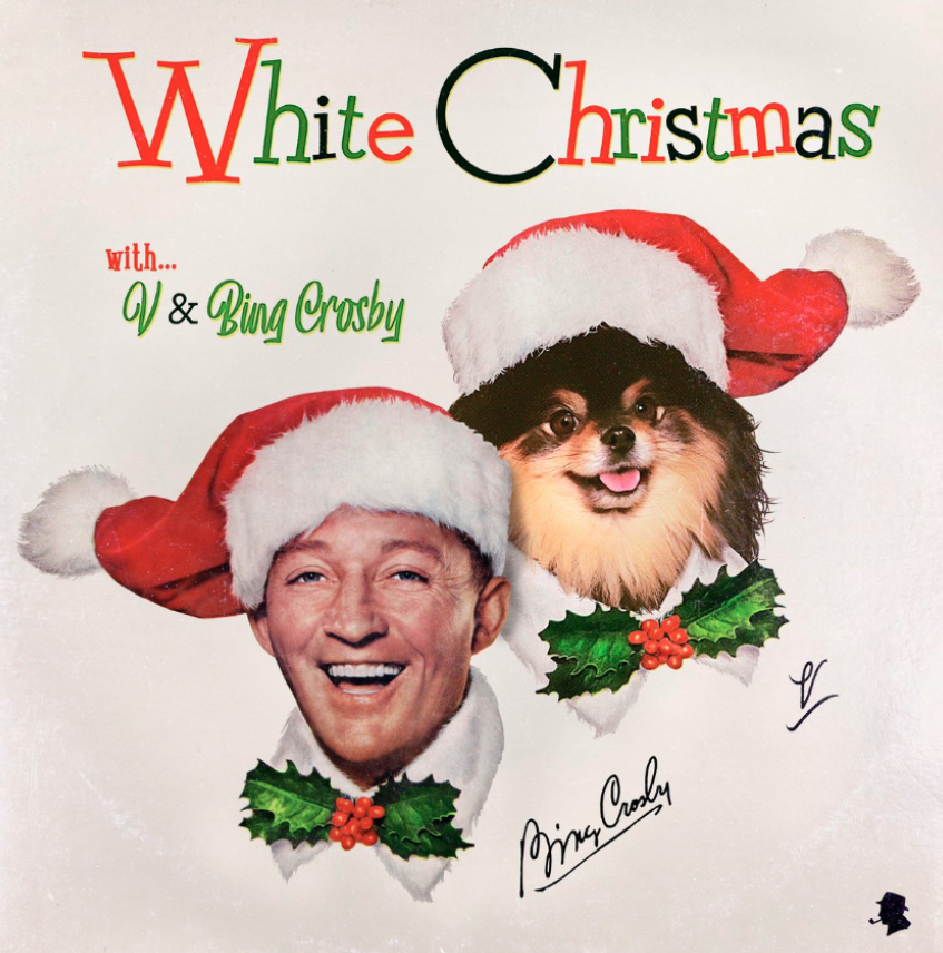 AboutMusicYT's tweet photo. 'White Christmas' by V and Bing Crosby debuts at #1 on Worldwide iTunes Song Chart. https://t.co/4M96iZK1pm