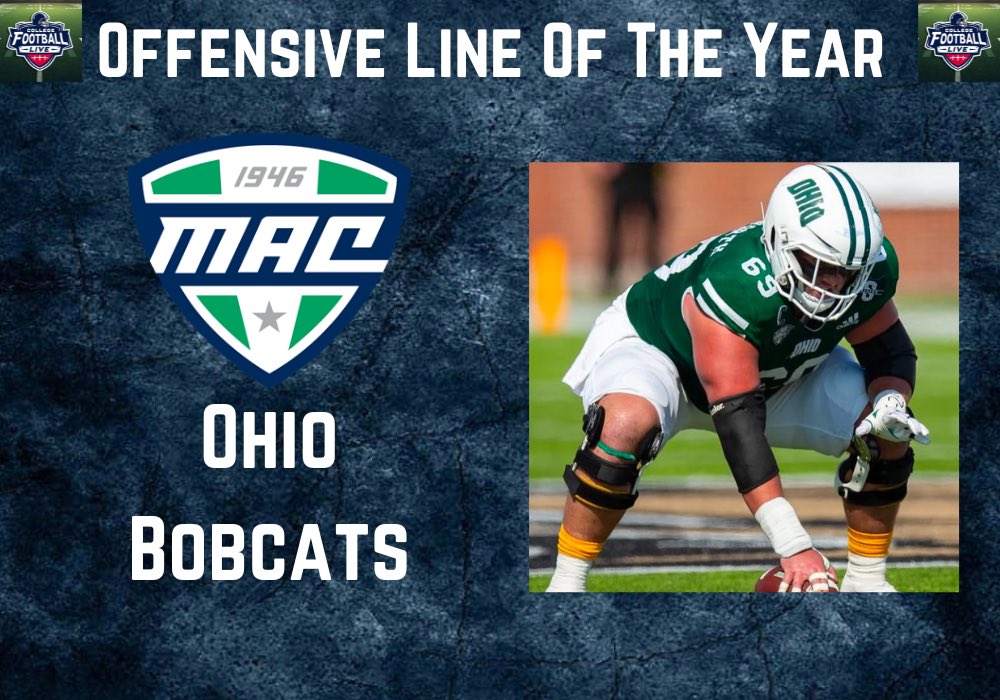 College Football Live MAC Offensive Line Of The Year!

<a href="/OhioFootball/">Ohio Football</a> 
<a href="/arudolph53/">Allen Rudolph</a> 
<a href="/CoachAlbin/">Tim Albin</a>
