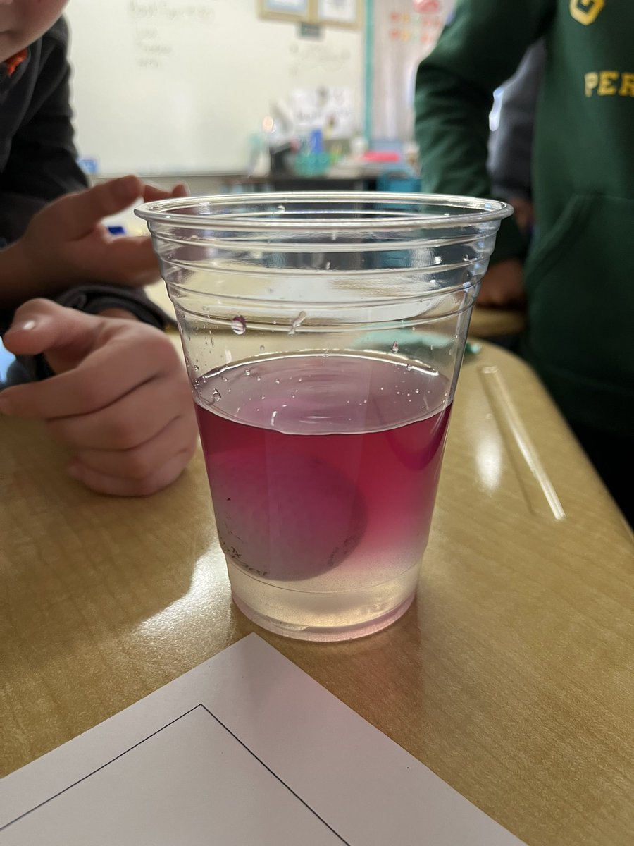 Exploring density of salt water vs fresh water!! Students were 😯 <a href="/VBFairfieldES/">Fairfield Elementary School @vbschools</a>