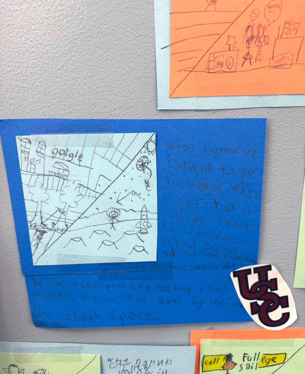 Mikayla Carter (@mikaylarcarter) on Twitter photo My third graders created college goals after researching what programs different schools have to offer. We are motivated to achieve them! 🎓🔍💙<a href="/JCEScholars/">Jackson Creek</a> <a href="/SMossoTaylor/">Sabina Mosso-Taylor</a> <a href="/RichlandTwoAVID/">Richland Two AVID</a> My third graders created college goals after researching what programs different schools have to offer. We are motivated to achieve them! 🎓🔍💙<a href="/JCEScholars/">Jackson Creek</a> <a href="/SMossoTaylor/">Sabina Mosso-Taylor</a> <a href="/RichlandTwoAVID/">Richland Two AVID</a>