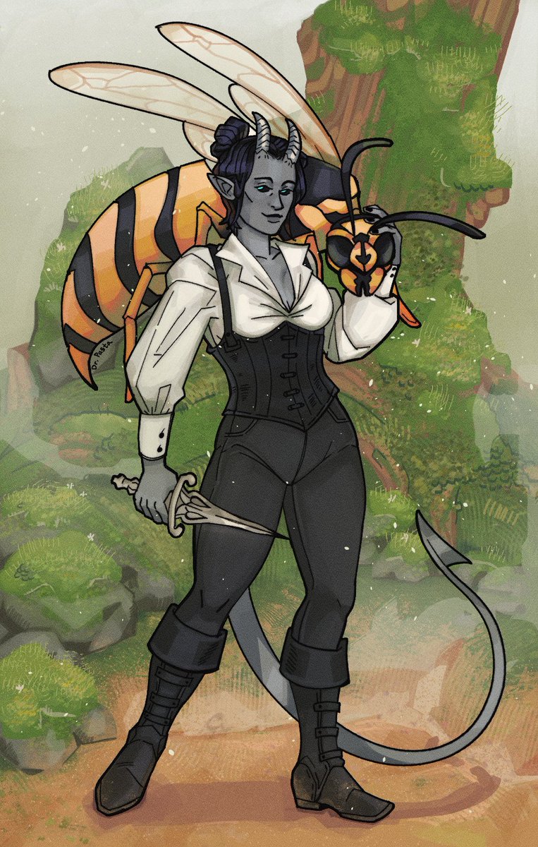 dr_pastaa's tweet photo. Art request for my friend Dzirrat #pathfinder #pfkm #pathfinderkingmaker https://t.co/VIVmSTNJEl