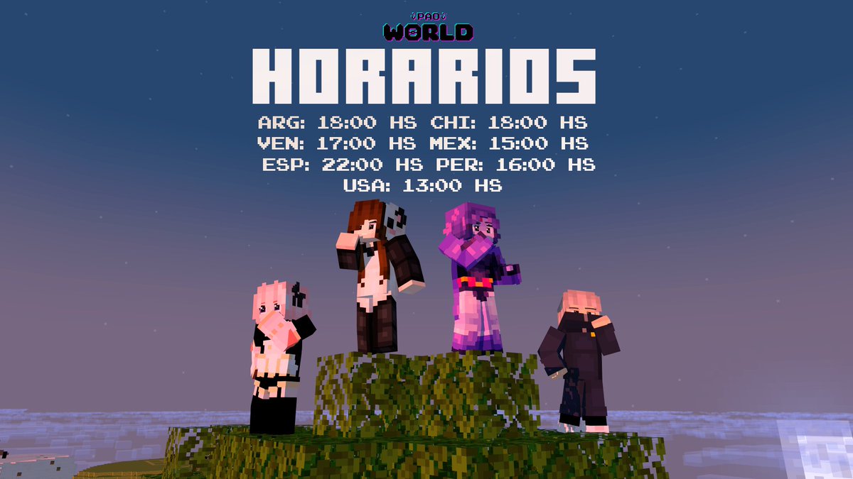 PWolrd31941's tweet photo. Sábado 7 de Diciembre en los canales de @OctaDigital68 @DracoBlanz y @Hades_DDI el Gran sorteo de Equipos para la serie de PAO World #paoworld #pixelmon #minecraft #pao #pao2 #twitch #serie https://t.co/llT5EQfbrT
