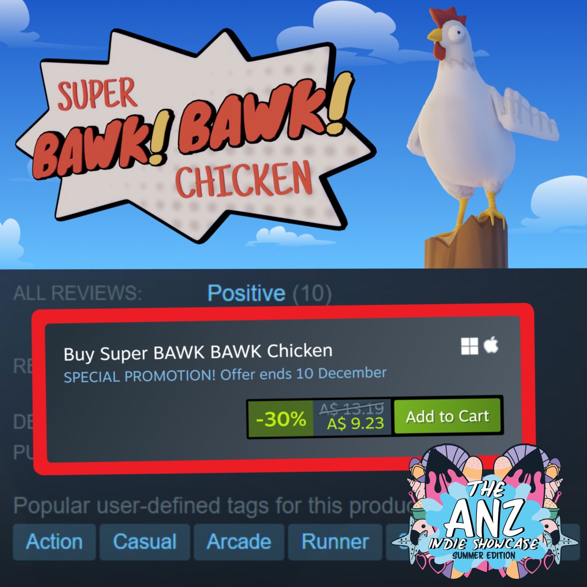 Daytime Devs | Super BAWK BAWK Chicken tweet media