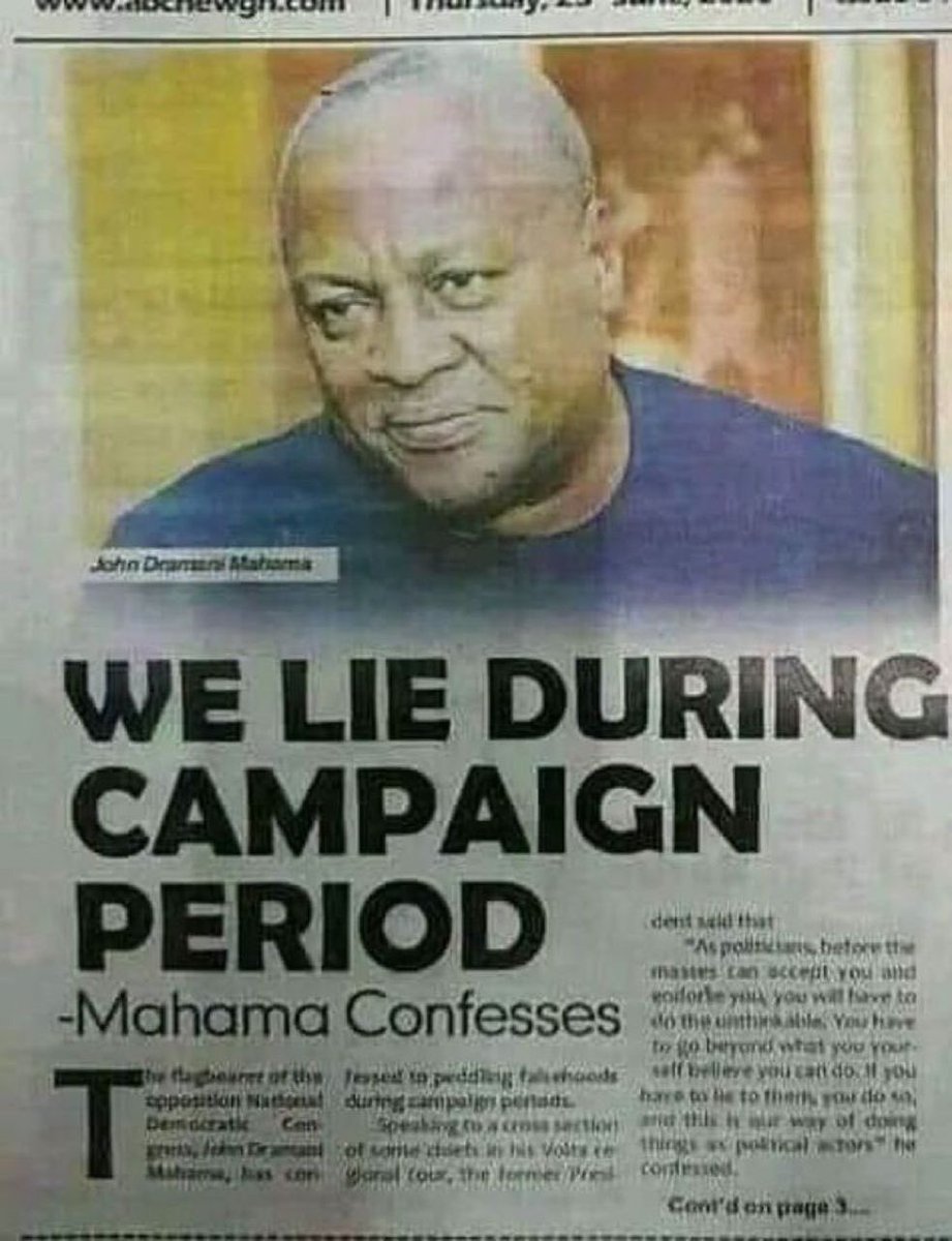 #IncompetentMahama has nothing good to offer Ghana, let's reject and retire him forever