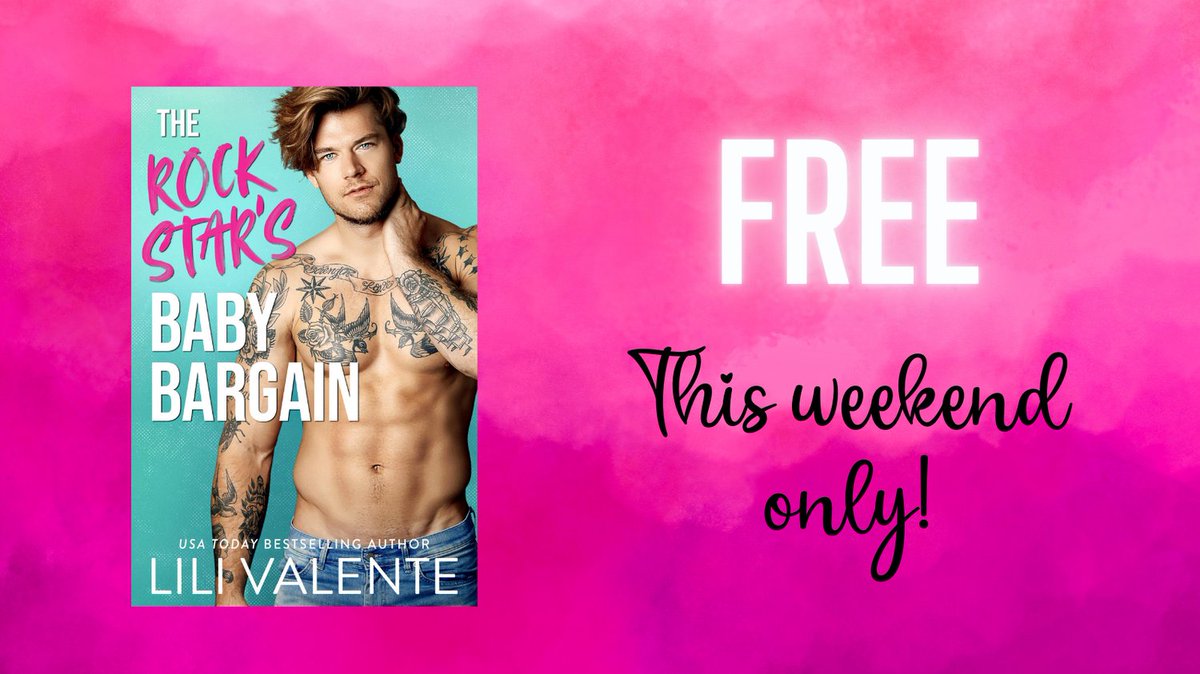 lili_valente_ro's tweet photo. Need a ๐ฅ baby-making Rock Star Romance to fire up your weekend? Get it for zero pennies for 4 days only!
https://t.co/qdxjqTsGSV
"Humorous, Heartfelt, Swoony & Spectacular!" -5 Stars
#freeromancebooks #freeromance #rockstartrope #rockstarromance #babyromance https://t.co/WUdRRnb3q9