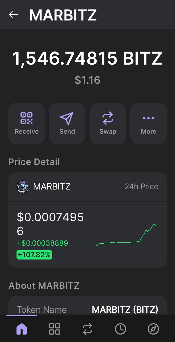 Coocheeboy1's tweet image. Leave Noone behind !!!
All buys matter, no excuses..... @MarbitzGo
Swap #Sol for #BaseETH on #Phantom 
Marbitz token now live
Ca:
0x4cfd8BEfDcD6bFc146FE214FA4b5Bbe731a9c269