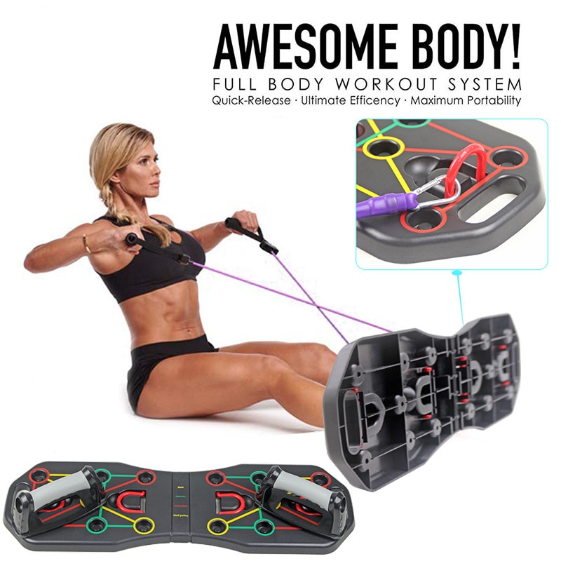 UnicunShop's tweet image. Want a superhero bod? 💪 Our 9-in-1 Push-up Board will sculpt your chest, shoulders, back &amp;amp; triceps in just 30 mins a day! 🔥 Get ripped in 10 weeks!  unicun.com/product/9-in-1… #homeworkout #fitness #pushups #getstrong