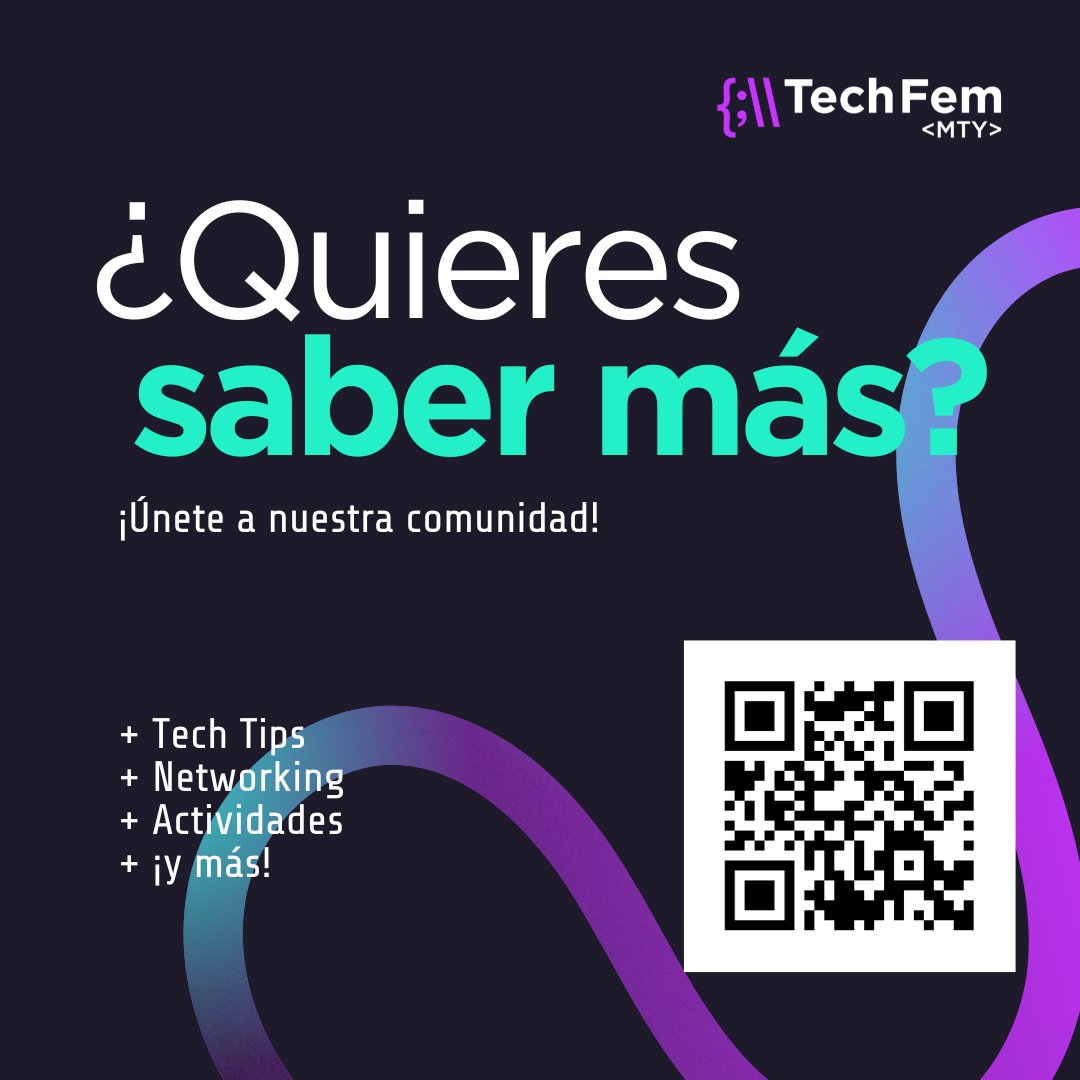 TechFem Monterrey tweet media