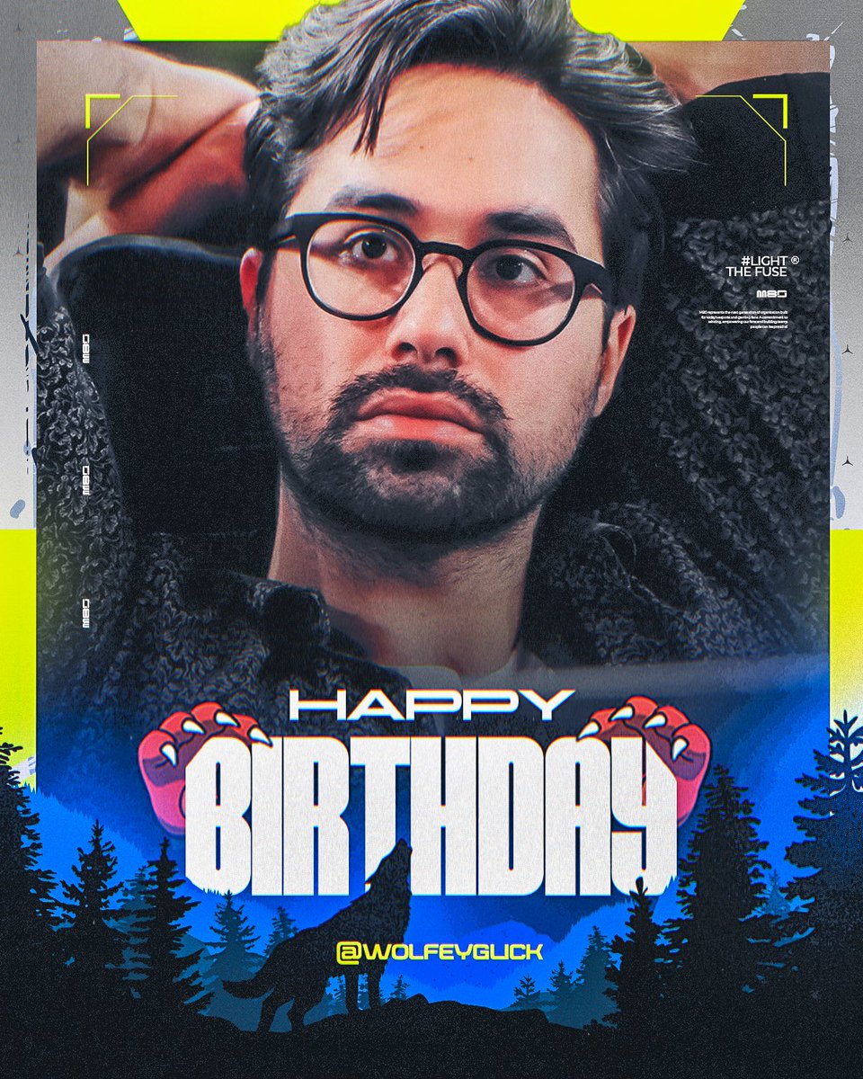 Happy birthday <a href="/WolfeyGlick/">Wolfey</a>, and welcome to the team 🥳