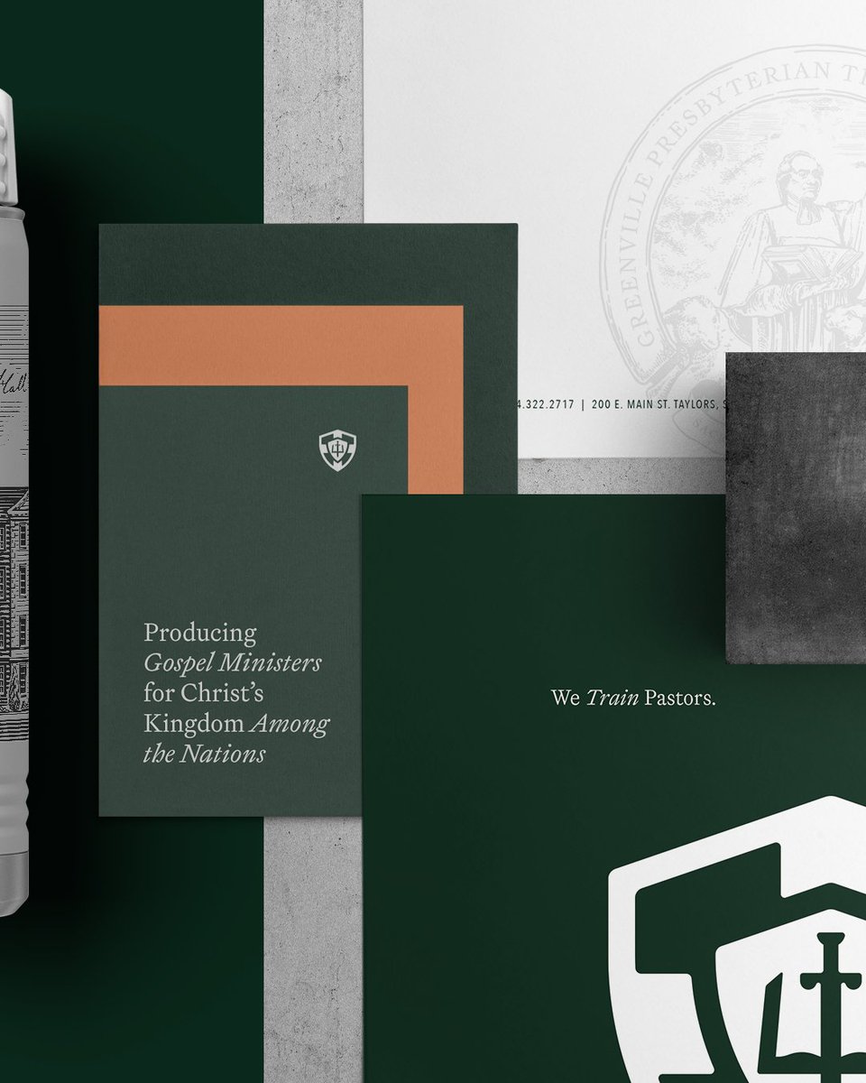 foreknownllc's tweet photo. A brand is not a logo; it represents a promise conveyed through various touchpoints, delivering a message that is cohesive and impactful. Here’s a brief glimpse into Greenville Seminary’s responsive identity system.

#truthmadevisible #foreknown https://t.co/YbtGxqg79I