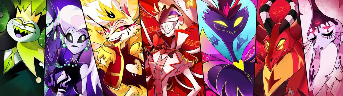 🔥Seven Deadly Sins!!🔥
#HelluvaBoss #HazbinHotel