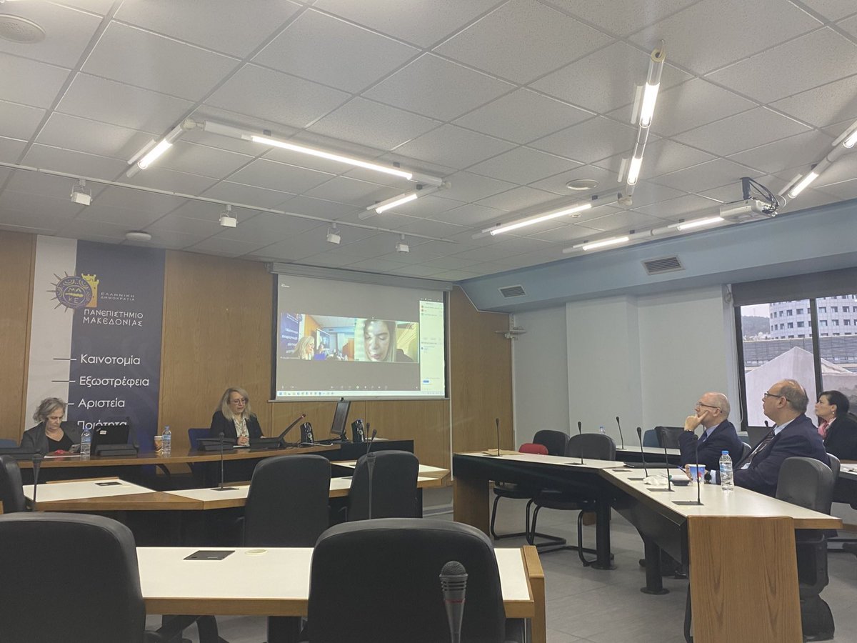fbellou's tweet photo. #ESDC @GreeceMFA @univofmacedonia supported a great course on WPS. When academics meet practitioners, military and civilian personnel in ops and students, who strive  for their future in a course advocating democracy and resilience. https://t.co/LELxdNlQ7y