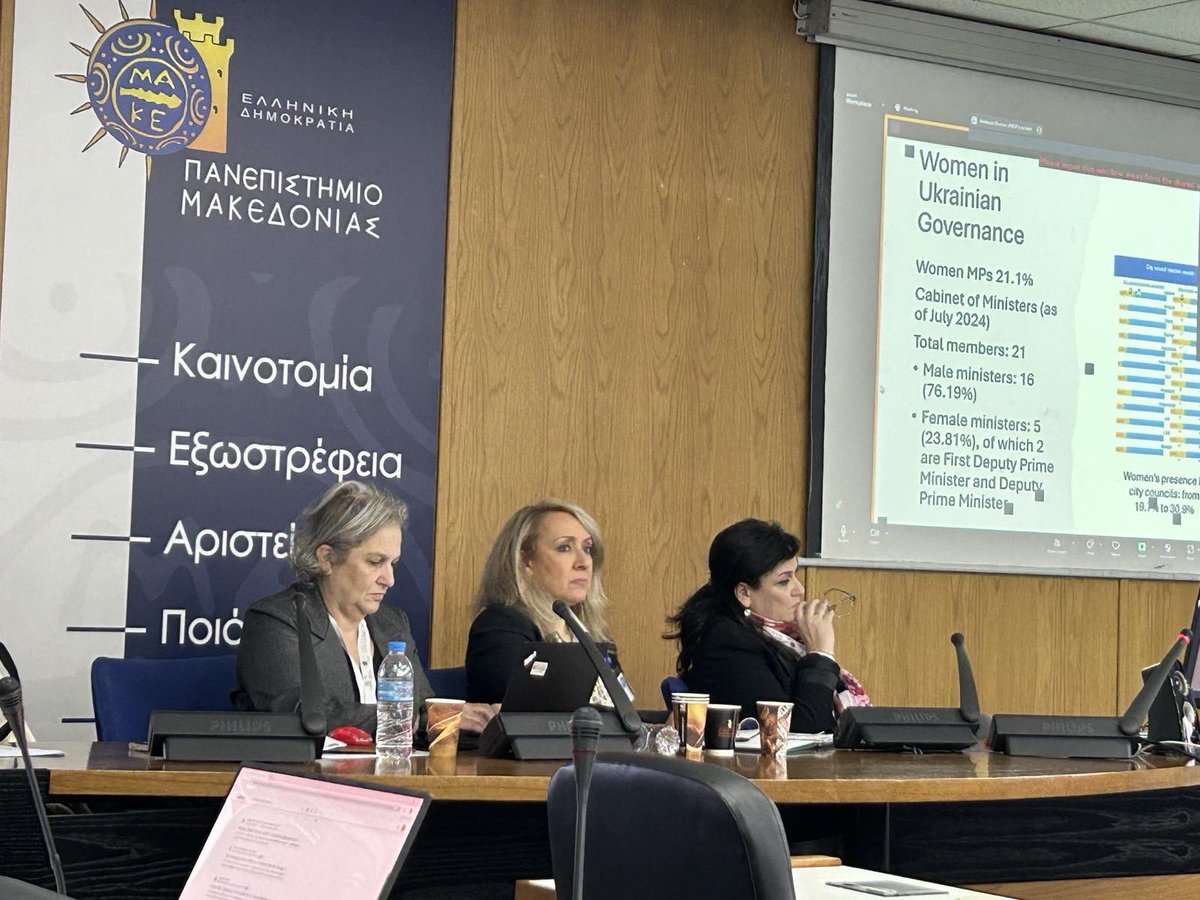 fbellou's tweet photo. #ESDC @GreeceMFA @univofmacedonia supported a great course on WPS. When academics meet practitioners, military and civilian personnel in ops and students, who strive  for their future in a course advocating democracy and resilience. https://t.co/LELxdNlQ7y