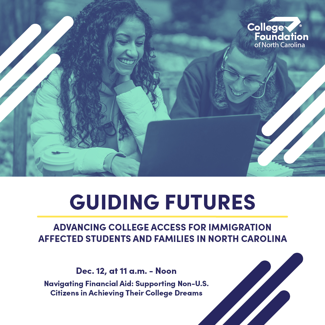 Education professionals - Mark your calendar for Thursday, Dec. 12 at 11 a.m.! Join us as we discuss how to support non-U.S. citizens on their college journey, with crucial information on RDS, FAFSA, and navigating financial aid. Register here: bit.ly/3BcSMo5