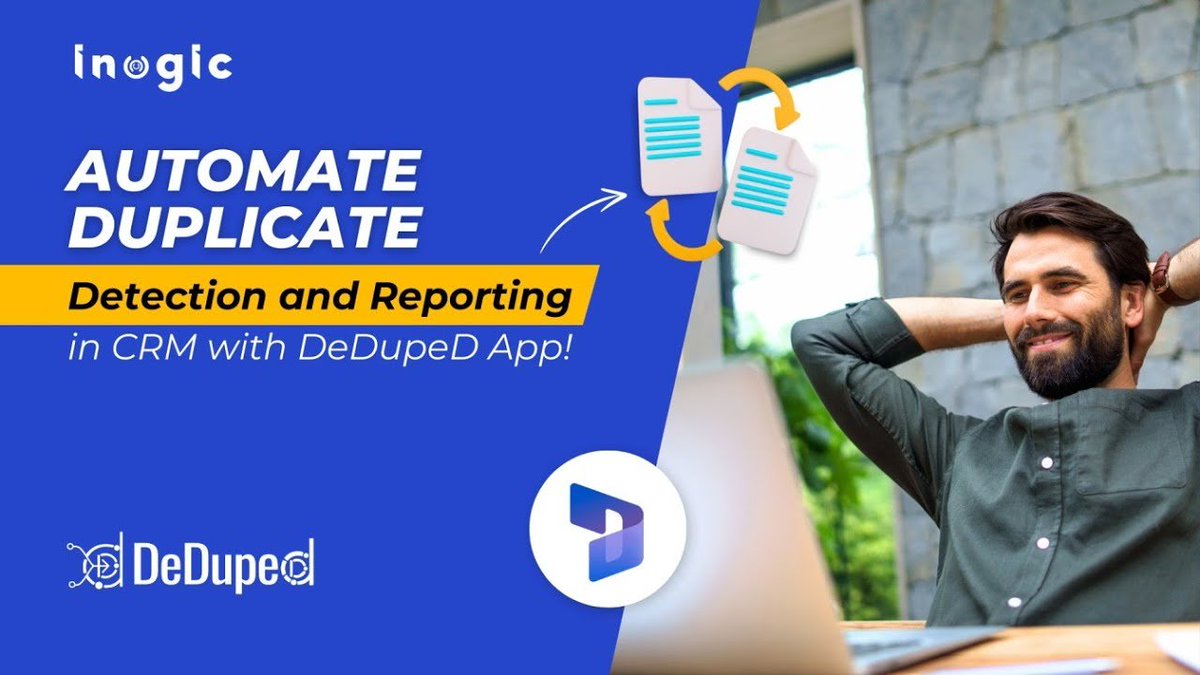 inogic's tweet image. Automate Duplicate Detection and Reporting in CRM with DeDupeD App!

bit.ly/4eYMHdi

#DataDuplication #DuplicateRecords #CRM #Dynamics365 #Deduplication