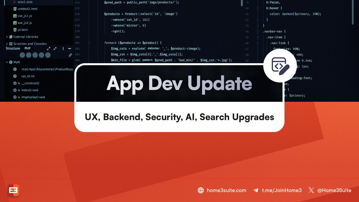 Home3Suite's tweet photo. This week, we’ve made extensive progress across multiple areas of the #HOME3 app, enhancing functionality, usability, and security. Here’s a breakdown of the latest updates:

🔍 Search & Filters Improvements
🔸Enhanced AI Chat History: The AI now saves and loads old suggested search results alongside standard responses, creating a seamless user experience.

🔸Filter Functionality Fixes: Resolved an issue preventing users from switching between "For Sale," "For Rent," and "Recently Sold" options. Additional filters were added, and bugs preventing certain filters from being left empty (which narrowed results) were fixed.

🔸Auto-Complete Location Suggestions: Introduced auto-complete for location searches in the search, map, and filter screens, currently covering US locations, with plans for expansion.

🤖 Discovery Page Enhancements
🔸AI Info Formatting: Improved the formatting of #AI insights and reasoning displayed on the Discovery page.

🔸Bug Fixes: Addressed multiple issues on the Discovery page, improving overall stability and functionality.

🔸Faster AI Responses: Developed a streamlined approach to fetching AI responses, resulting in faster and more accurate recommendations.

⭐️ User Experience Upgrades
🔸Property Location Exploration: Users can now explore the area around a property in the Property Details Screen.

🔸Saved Properties Fix: Resolved a bug that caused saved properties to not load correctly.

🔸Dashboard Overhaul: Transformed the Dashboard into a comprehensive Account Settings screen, where users can now manage account details, notification preferences, and contact support. Fixed account settings to save properly.

🛡️ Backend & Security Updates
🔸Addressed a bug related to conflicting app permission requests, improving overall stability.

🔸Began transitioning more sensitive testing functions from the app to the servers to enhance security and reliability.

HOME3 - Solving #RWP with #RWA.