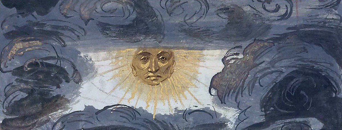 Medieval celestial scenes