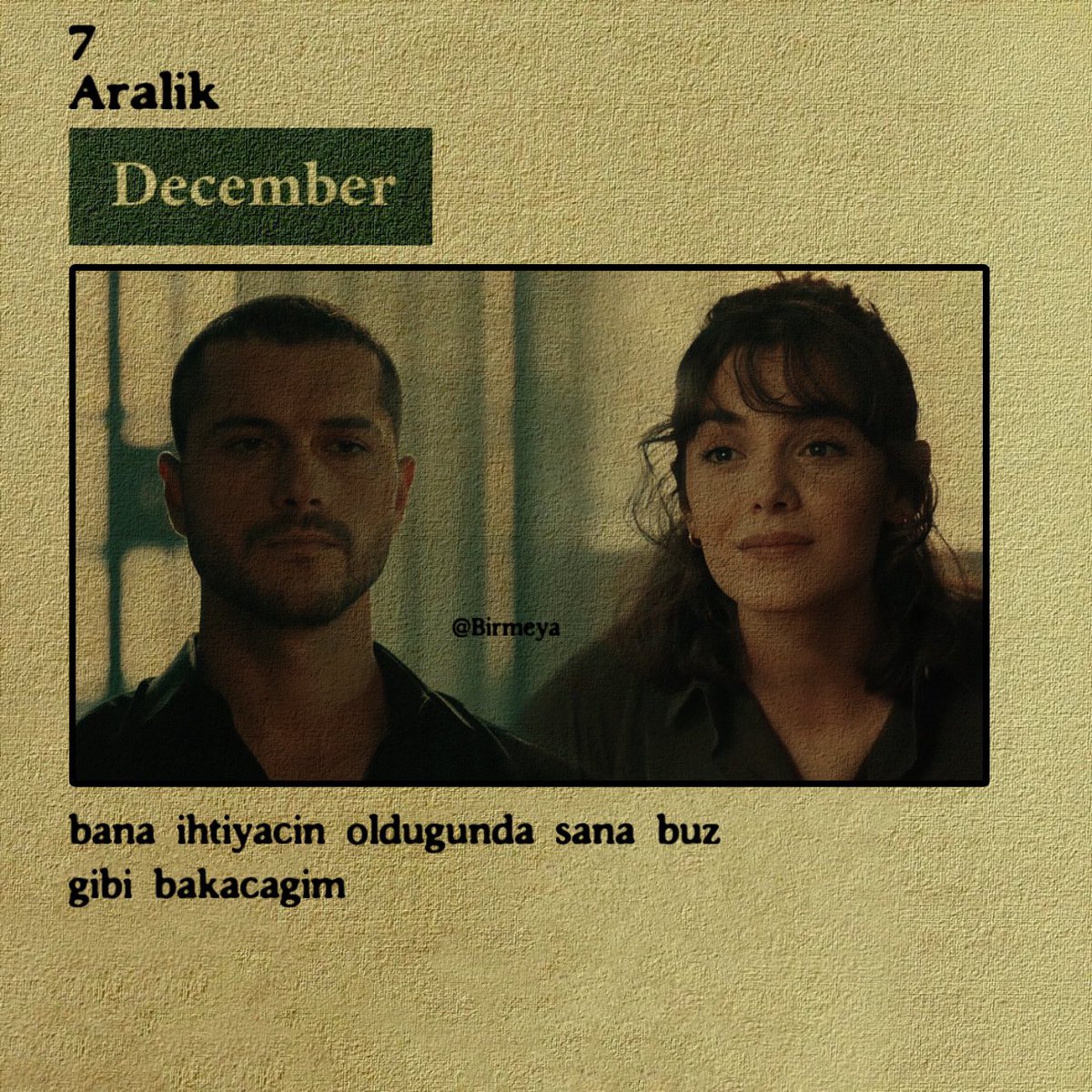 7 Aralık.