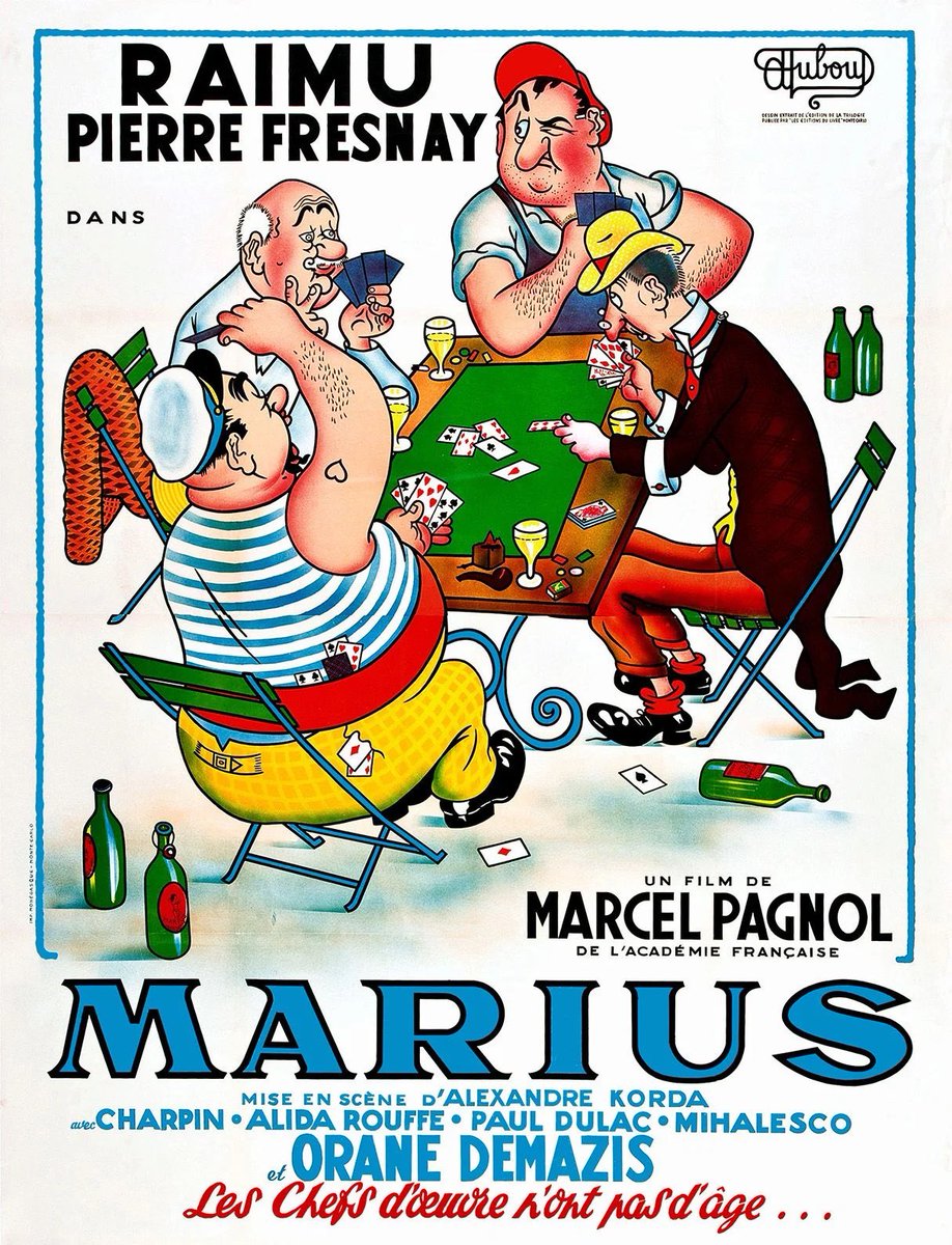 philippe_rouyer's tweet photo. «Tu me fends le cœur !» À 0h50 sur France 3, #PatrickBrion lance l’ultime trilogie qu’il présentera au #Cinémademinuit : «Marius» (1931), le film d’Alexandre Korda, adapté par Marcel Pagnol de sa pièce, avec Pierre Fresnay, Orane Demazis et Raimu dans une interprétation mythique https://t.co/TRRN37rgI8