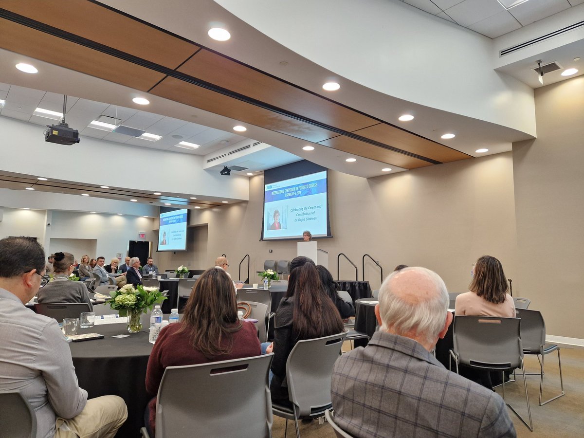 DrLauraCoates's tweet photo. Heading home from an amazing celebration for Dafna Gladman in Toronto. What an inspiration to researchers internationally! https://t.co/n0euDFoJkf