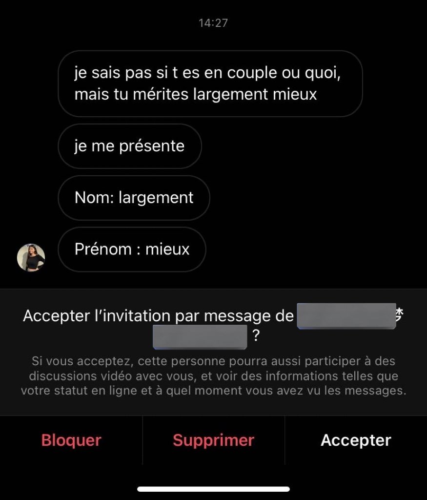 qntn_lhb's tweet photo. Les reufs c’est la premiere fois que j’me fait dm j’sais pas quoi répondre https://t.co/dOkmECtHxs