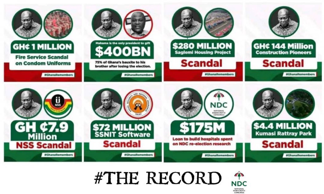 Let’s not overlook the staggering corruption that plagued his administration. It’s a vital part of the story we need to keep in mind!

#FailedMahama 
#IncompetentMahama
