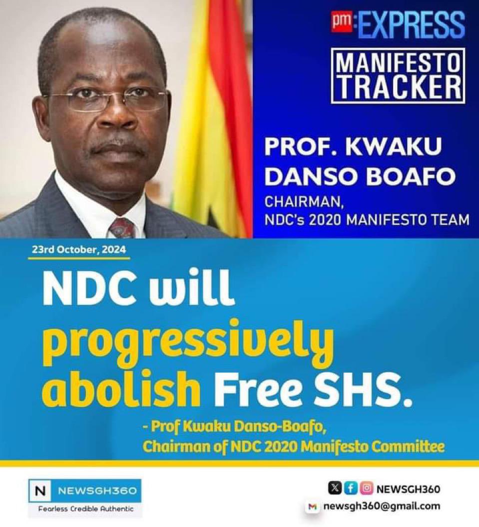 Antwii98's tweet photo. #IncompetentMahama  will abolish free shs like the way health insurance was in serious debts under his tenure. He will find a way to make it useless so Ghanaians would t credit  Akuffo Addo/Bawumia.
#1TouchForBawumia https://t.co/WqMfb7zw5e