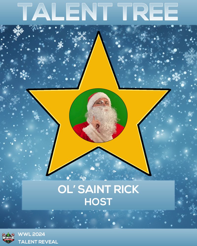 Who could forget the STAR🌟of Winter Wonder-LAN:

🎙️ OL' SAINT RICK