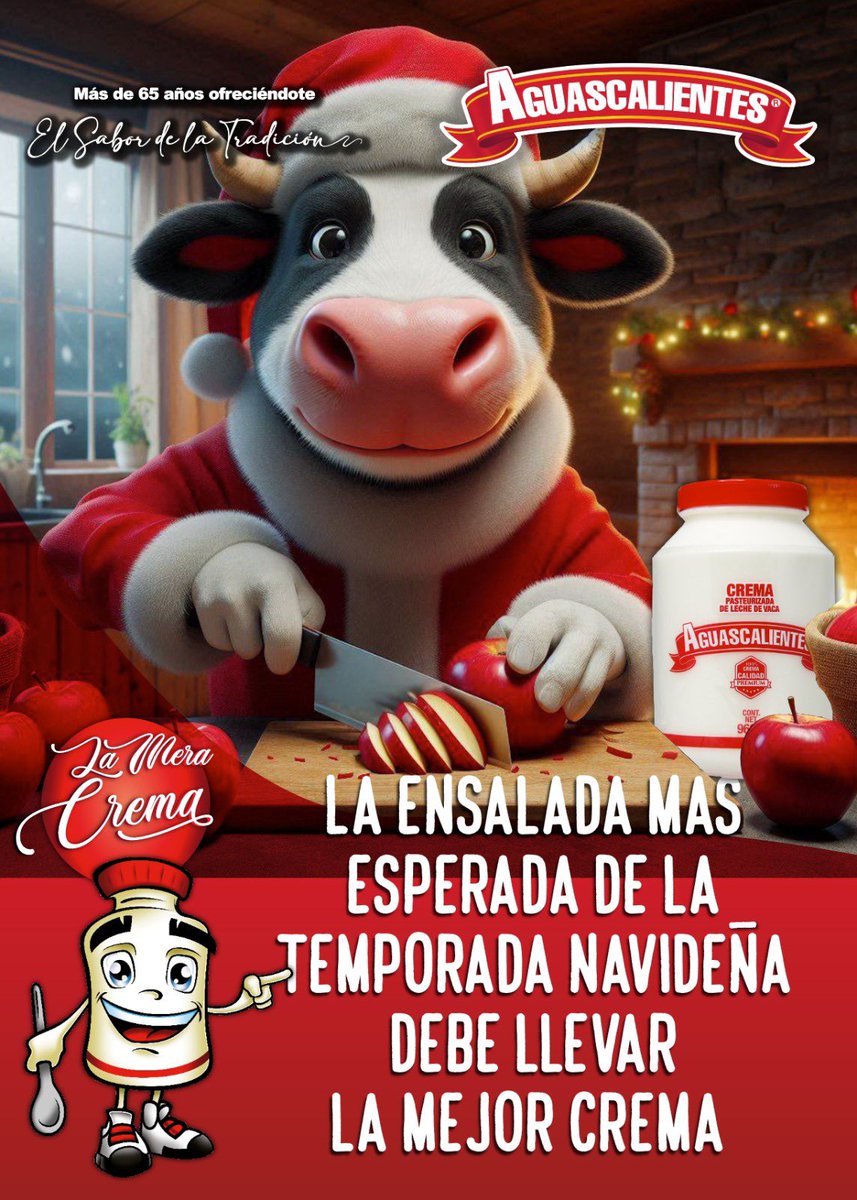 LECHEAGS's tweet photo. A poco no?
Más de 65 años ofreciendo el sabor de la tradición.
#Aguascalientes
#LaMeraCrema
#CremeríaAguascalientes https://t.co/AEvn3JLj53