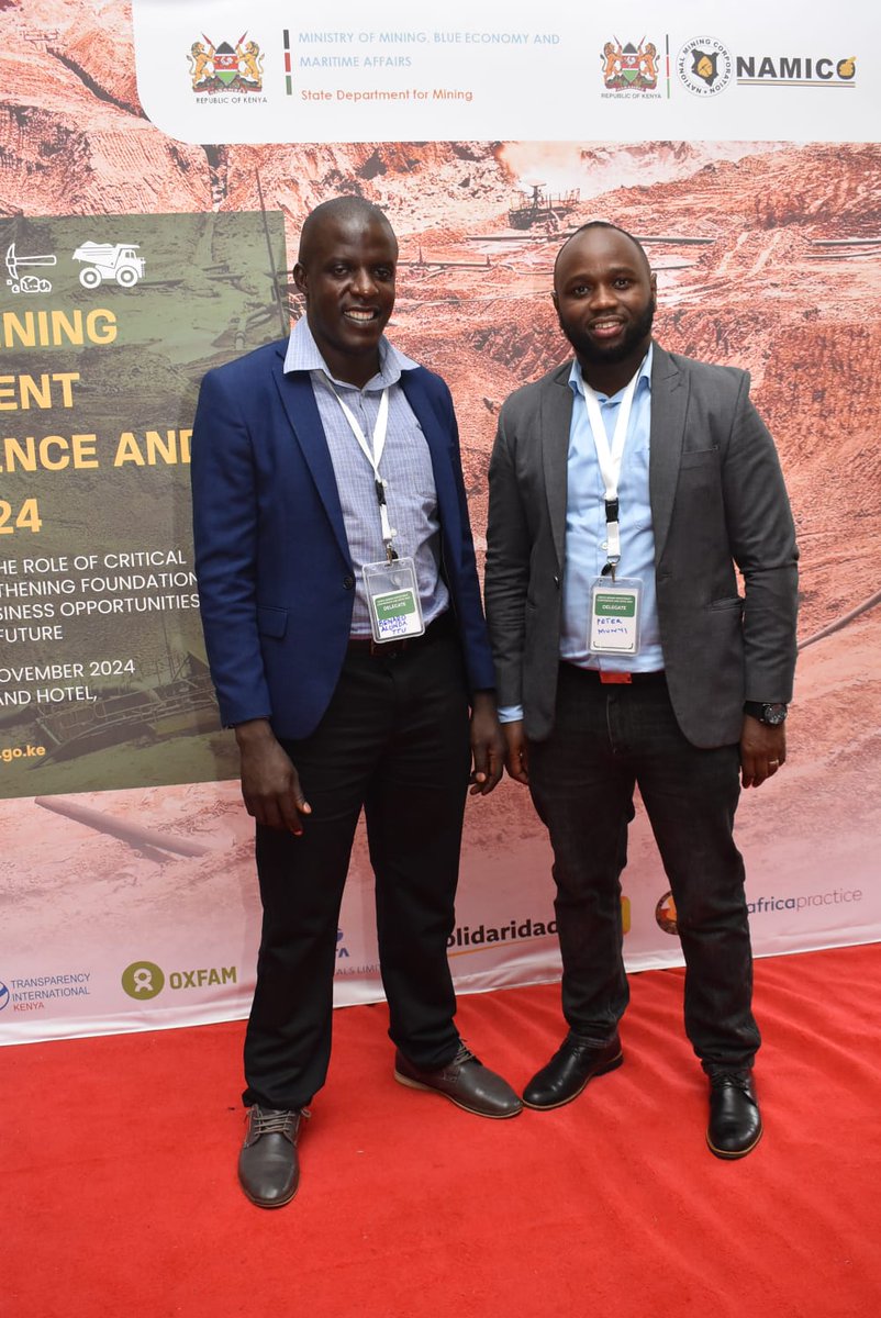 MineKenya's tweet photo. Kenya Mining Investment Conference &amp; Expo 2024, always a pleasure. We are African and Africa is our Business #miningweek #mining #minerals #mininghubafrica https://t.co/G8Geo5ty8r