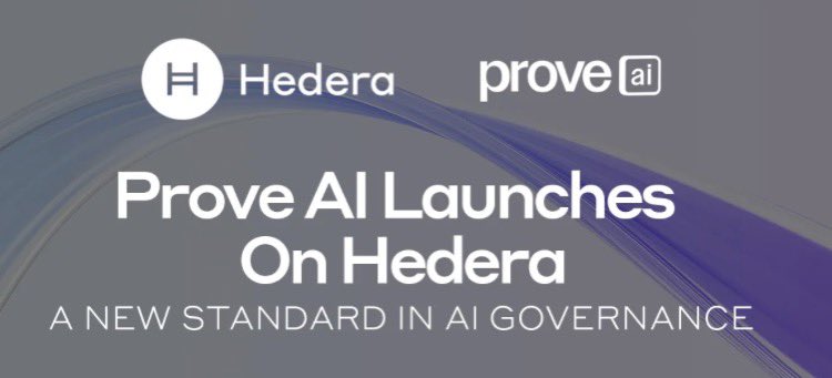 MrEdgarcross's tweet photo. 🚀 Огромные новости для $HBAR!

Hedera запускает Prove AI, задавая новый стандарт в управлении ИИ. 🌐

Сочетание передовой технологии Hashgraph и 25+ лет опыта делает Hedera лидером в интеграции AI и блокчейна.

Будущее уже здесь!

#HBAR #Hedera #ProveAI #AI #Blockchain https://t.co/we7hJh5FWZ