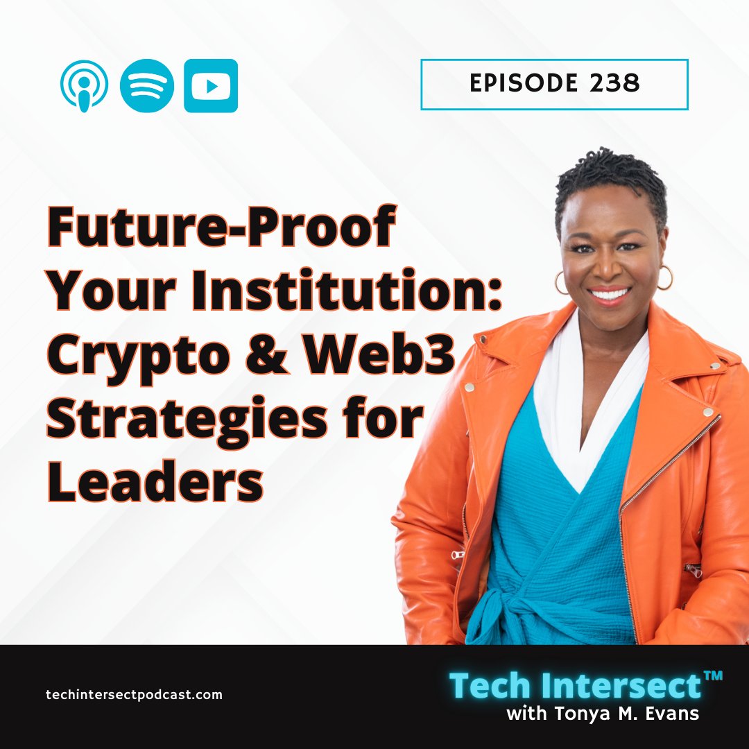 🎧 New #podcast episode... Future-Proof Your Institution: Crypto &amp; Web3 Strategies for Leaders on Tech Intersect™ buzzsprout.com/1069351/episod…