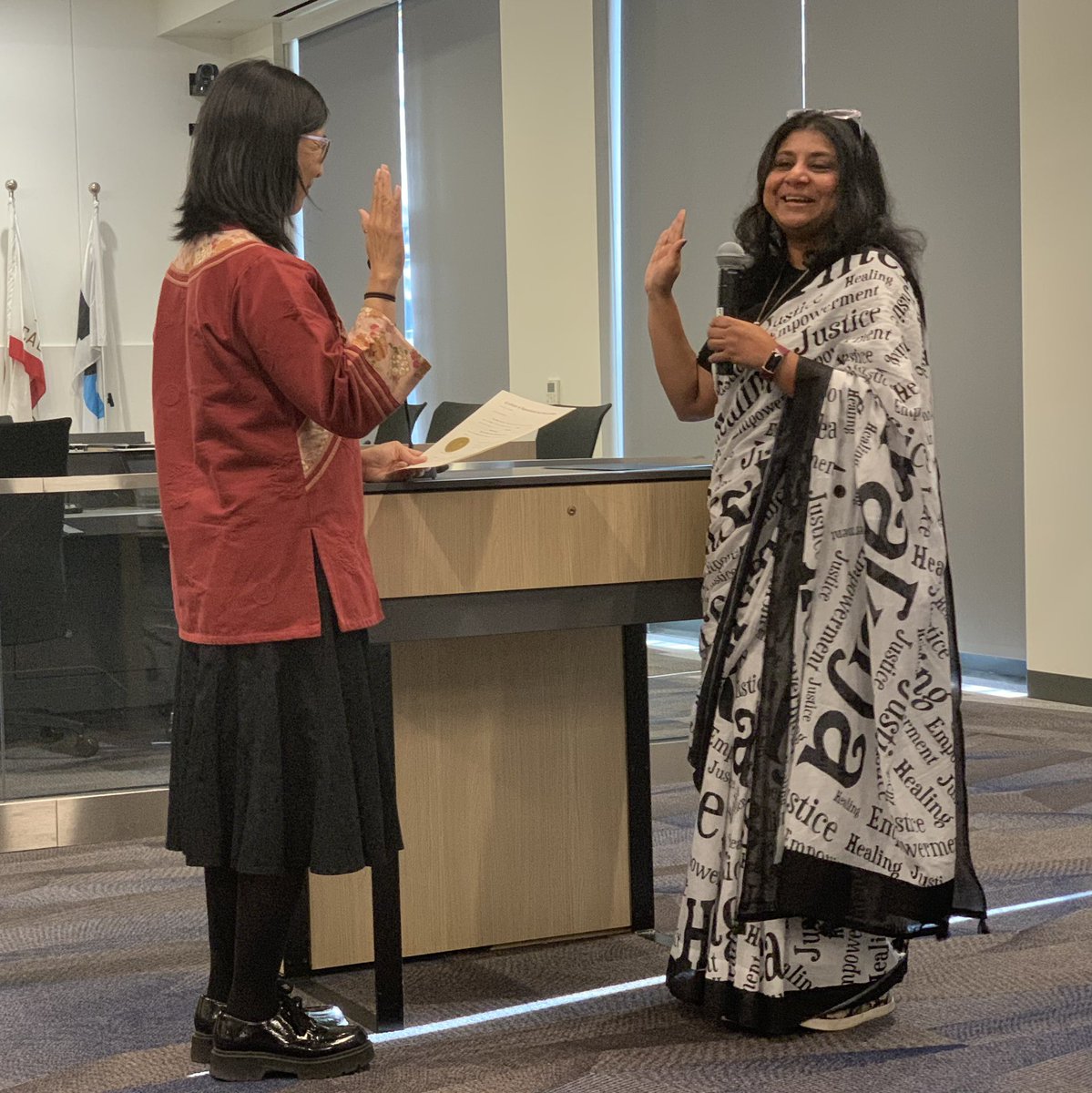 It’s official, <a href="/berkeleywali/">Barnali Ghosh</a> was just sworn in as the new BART Director for District 3!

It’s been an honor to serve for the last 12 years and I’m thrilled for everything Barnali will do for BART and the Bay Area.