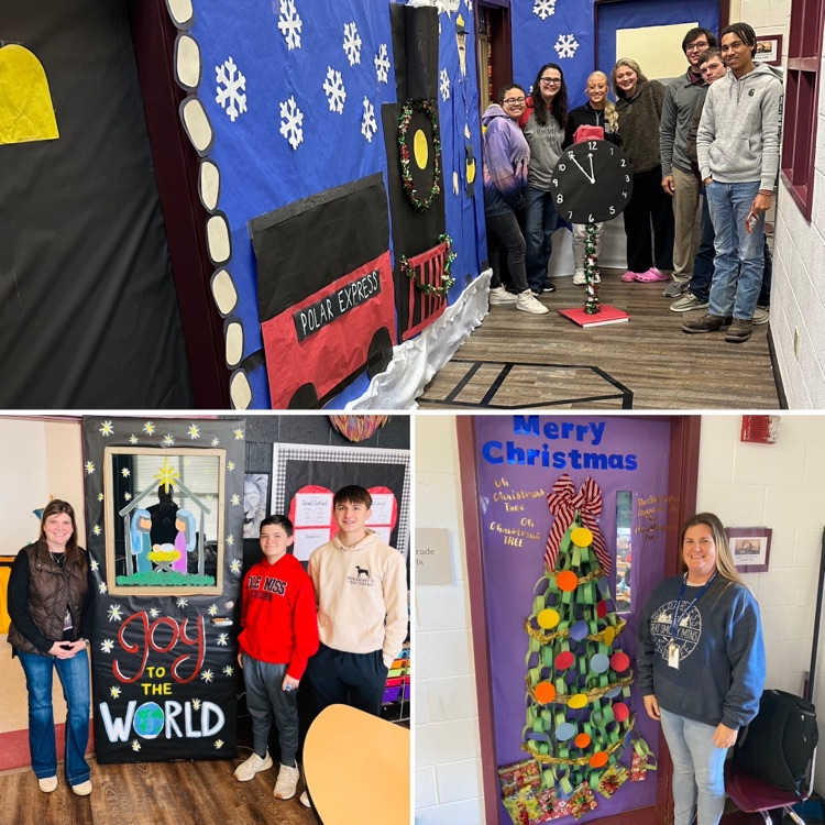 BiggHighSchool's tweet photo. Congratulations to our Contest Winners! 1st-Coach Kather, Mrs. Prather, Coach Donahue 2nd-Mrs. Bolton 3rd-Mrs. Coleman

Thank you to Kenny's Barbecue, Memaw's Country Diner, and Mi Pueblo for providing the prizes for our winners!

MERRY CHRISTMAS! https://t.co/QYBiIxOdfe