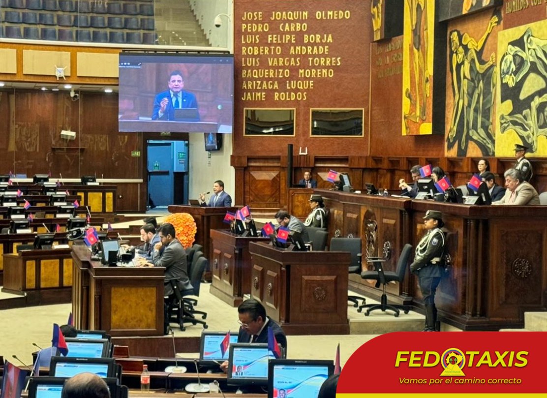 En  la sesión 987 del Pleno de la Asamblea Nacional, se trató el informe para el Segundo Debate de la Ley  Orgánica para el Alivio Financiero y Fortalecimiento Económico,   FEDOTAXIS reiteró el pedido de incluir la reforma al Art. 386 del COIP  para que la retención del vehículo