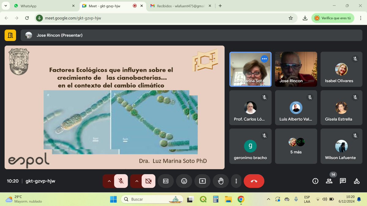 Prof. Carlos López, Ph.D. (@oikossokio) on Twitter photo Agradecemos la invitación a participar en el ciclo de seminarios de la maestría de Ecología Acuática de la Universidad del #Zulia y la oportunidad de apoyar su reinicio. <a href="/luzmasoto/">Dra Luz Soto</a> <a href="/ernestojgr/">Ernesto González</a> @Joxmer <a href="/faunario/">Douglas Rodríguez Olarte</a> <a href="/rubenplancton/">Rubén Torres</a> <a href="/MarynesMontiel/">Marynes Montiel</a> <a href="/nardy10/">Nardy Diez</a> <a href="/Lucianagbarbos1/">Lucianagbarbosa</a> <a href="/LUZadn/">LUZ AdN</a> Agradecemos la invitación a participar en el ciclo de seminarios de la maestría de Ecología Acuática de la Universidad del #Zulia y la oportunidad de apoyar su reinicio. <a href="/luzmasoto/">Dra Luz Soto</a> <a href="/ernestojgr/">Ernesto González</a> @Joxmer <a href="/faunario/">Douglas Rodríguez Olarte</a> <a href="/rubenplancton/">Rubén Torres</a> <a href="/MarynesMontiel/">Marynes Montiel</a> <a href="/nardy10/">Nardy Diez</a> <a href="/Lucianagbarbos1/">Lucianagbarbosa</a> <a href="/LUZadn/">LUZ AdN</a>