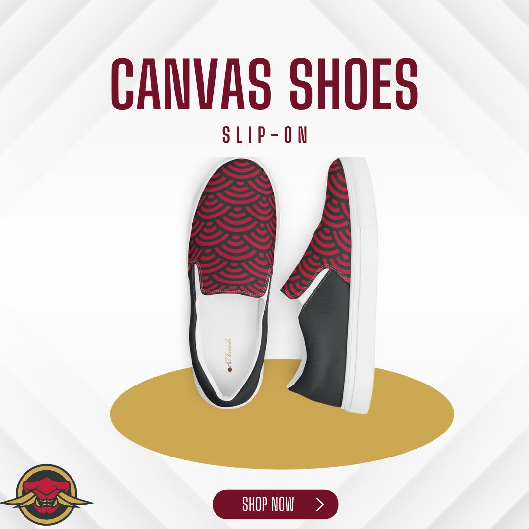 OniThreads's tweet photo. Step into comfort and style with our Red Seigaiha Women’s slip-on canvas shoes. Perfect for any occasion, these shoes blend tradition and modern design, making them a must-have for your wardrobe. 

https://t.co/1Fosopiwzc

#OniThreads #Suminagashi #SamuraiInspired #SummerStyle... https://t.co/pgx37uzRXI