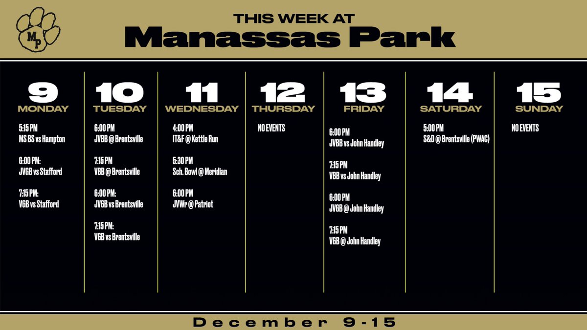 MPark Athletics (@mpcougars) on Twitter photo 