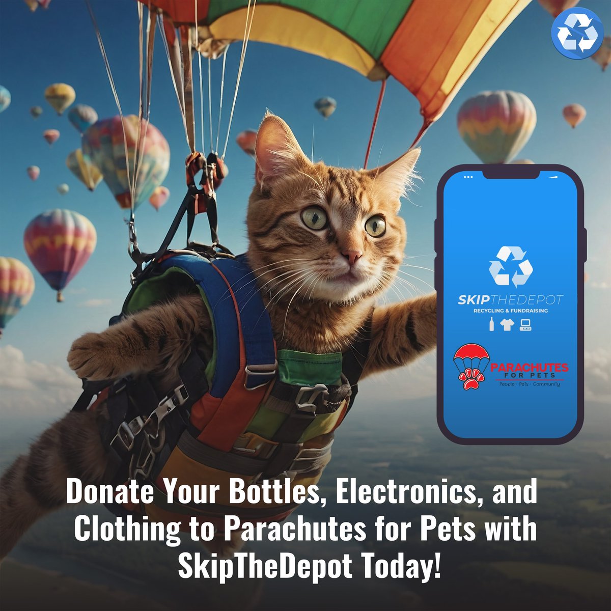 skipthedepot's tweet image. Support Parachutes for Pets by donating your bottles with SkipTheDepot here: app.skipthedepot.com/parachutesforp… 

Use promo code “SKIPIG24” for a 90% refund on your next pickup! 🚛

 #YYC #Calgary #CalgaryLife #YYCNow #YYCLiving #BottleDepot #BottleDepotNearMe #CalgaryBottleDepot