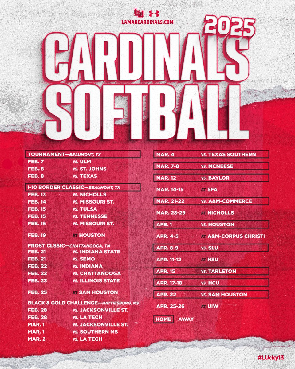 Pardon us. We hate to interrupt everyone's Friday, but...

IT'S HEEEEERE!

2025 softball schedule is out and we got some special guests coming this year.

STORY: tinyurl.com/2u4faj99

#PeckEmGirls #BoomTownGirls #LUcky13