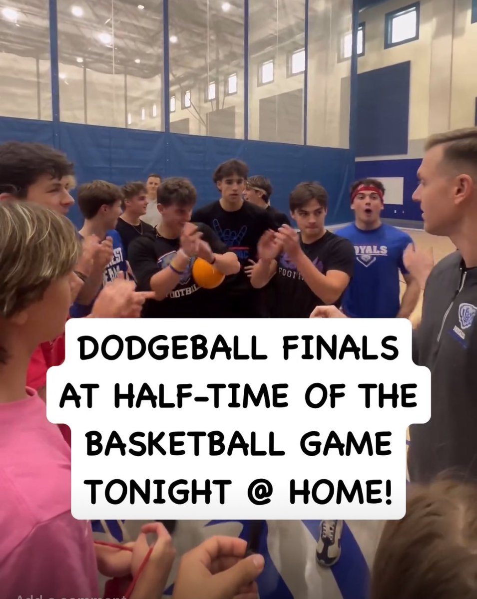 HSE Royals Athletics (@hseathletics) on Twitter photo 🚨THIS JUST IN🚨
<a href="/BlueCrewHSE/">HSE Blue Crew</a> DODGEBALL CHAMPIONSHIP AT HALFTIME OF TONIGHT’S 🏀 GAME!
Be there!!!
#RestoreTheRoar🔵🦁 🚨THIS JUST IN🚨
<a href="/BlueCrewHSE/">HSE Blue Crew</a> DODGEBALL CHAMPIONSHIP AT HALFTIME OF TONIGHT’S 🏀 GAME!
Be there!!!
#RestoreTheRoar🔵🦁